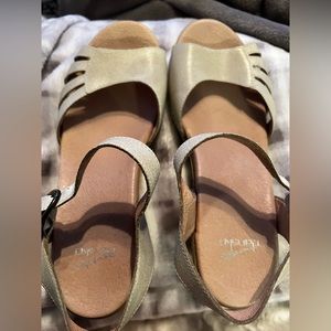 Danako strapped clogs